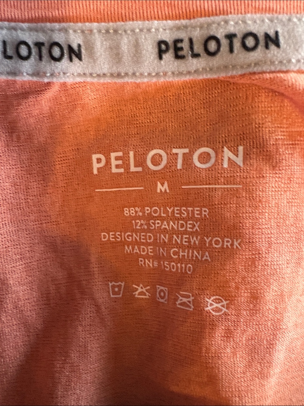 Peloton Peach Crewneck Performance Tank - Picture 6 of 6